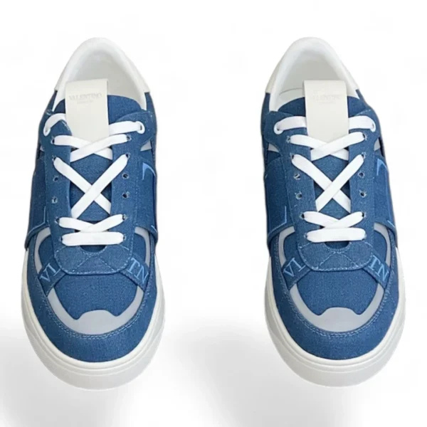 VALENTINO garavani VLTN low-top denim blue