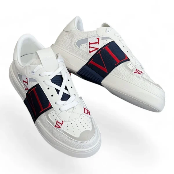 VALENTINO garavani VLTN low-top white and navy