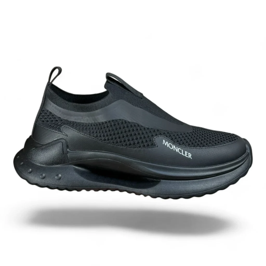 MONCLER bubble sneaker black
