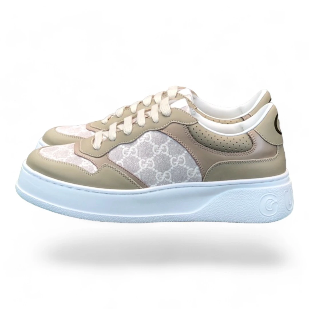 GUCCI tennis 1977 beige and white