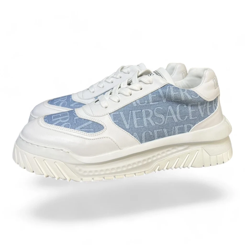 VERSACE odissea white and light blue