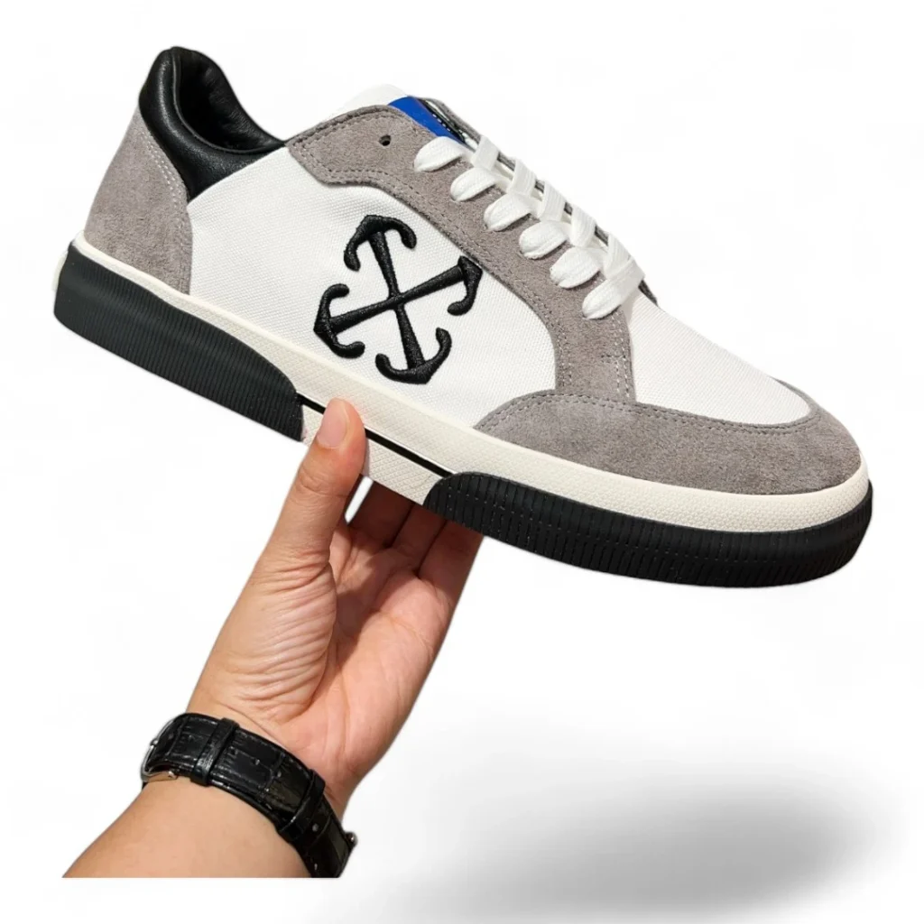OFF-WHITE out of office grey and white
