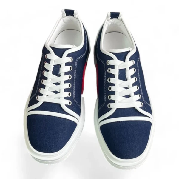 CHRISTIAN LOUBOUTIN mortimer flat blue