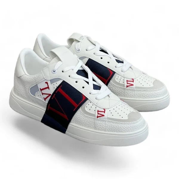 VALENTINO garavani VLTN low-top white and navy