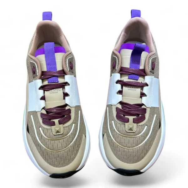 VALENTINO garavani bounce beige and purple