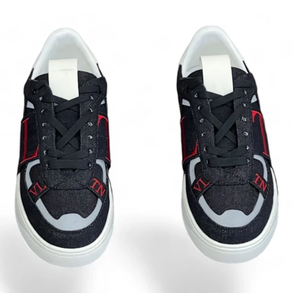 VALENTINO garavani VLTN low-top black and red