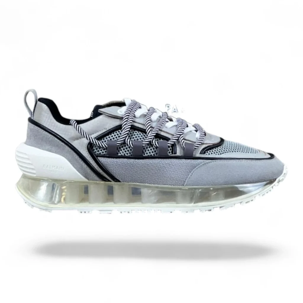 BALMAIN b-runner grey and white