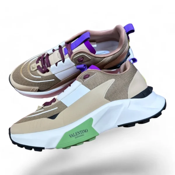 VALENTINO garavani bounce beige and purple