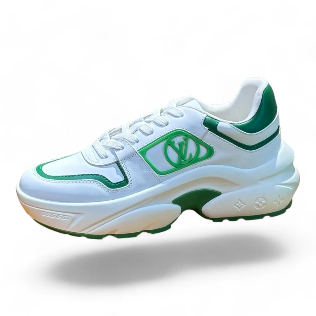 LOUIS VUITTON run away pulse white and green