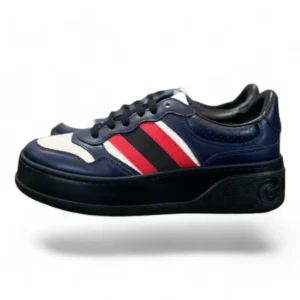 GUCCI tennis 1977 navy and red