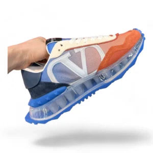 VALENTINO garavani rockrunner plus blue and orange