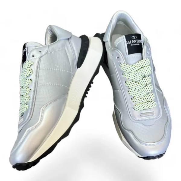 VALENTINO garavani rockrunner plus silver