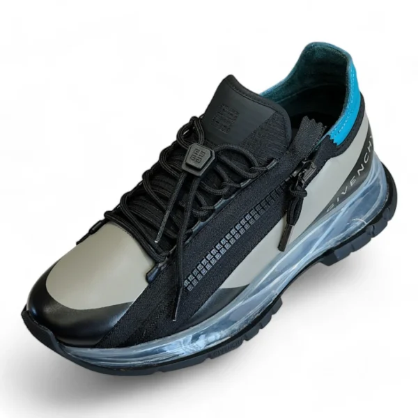 GIVENCHY giv runner grey, black, and teal