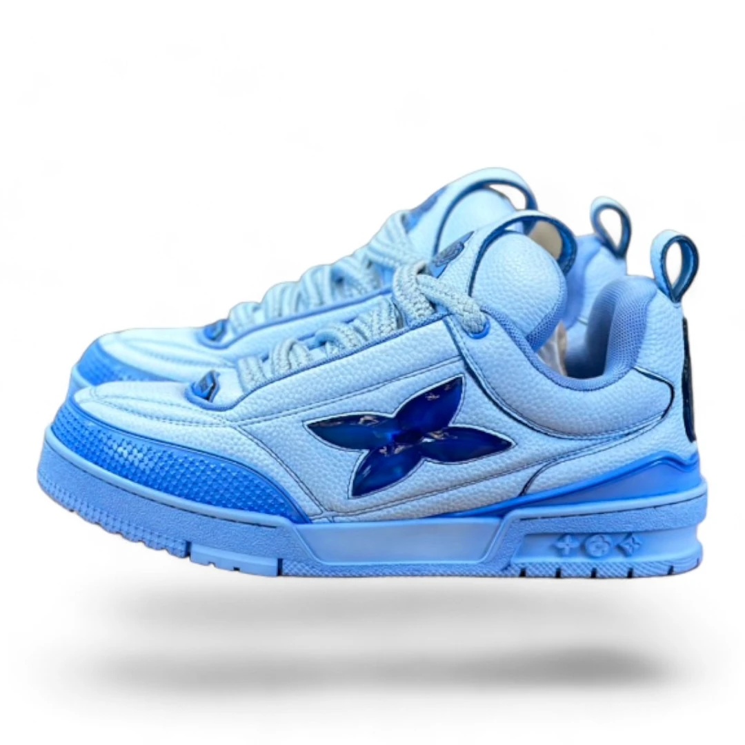 LOUIS VUITTON lv trainer blue