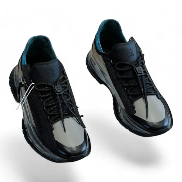 GIVENCHY giv runner grey, black, and teal