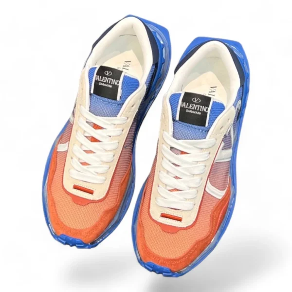 VALENTINO garavani rockrunner plus blue and orange