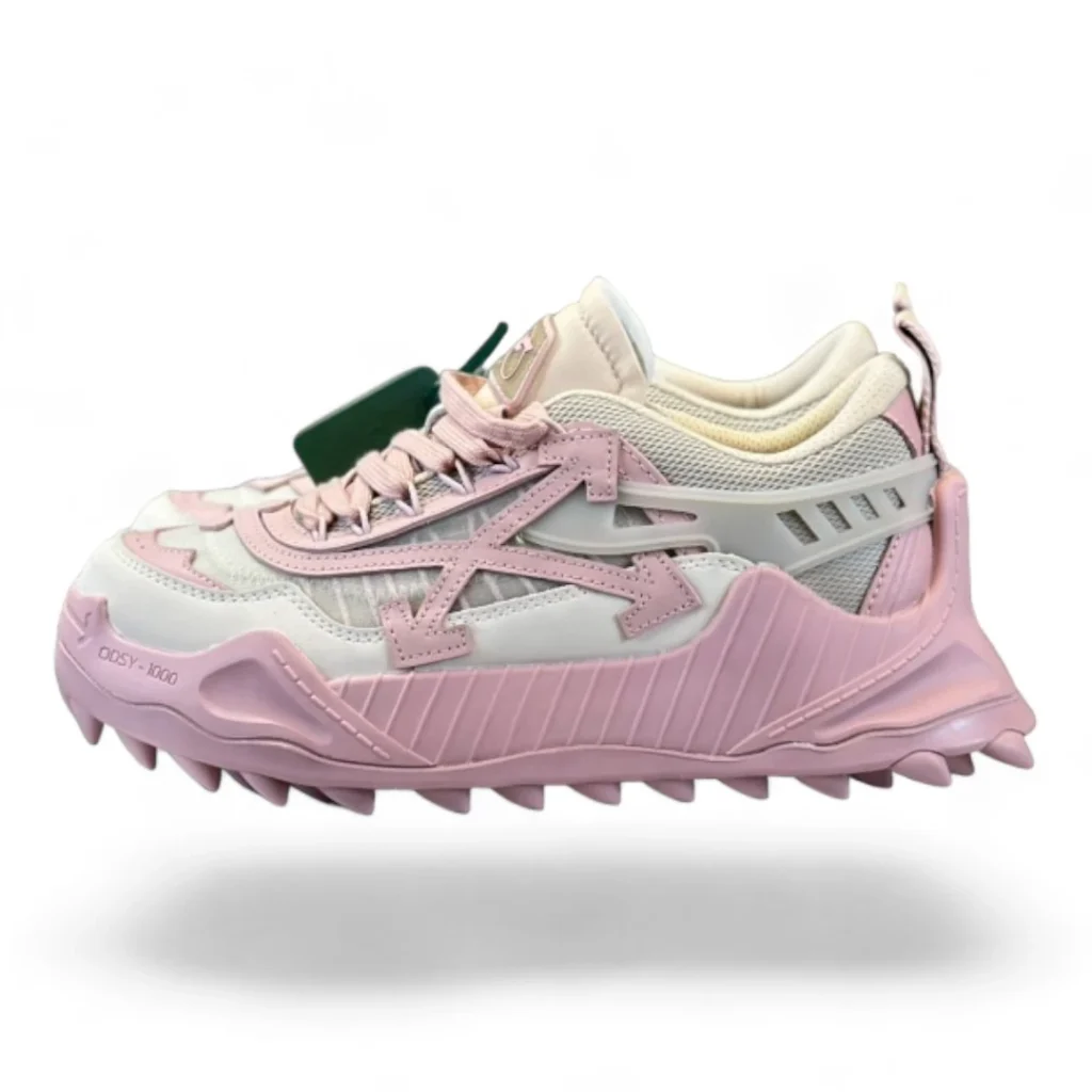 OFF-WHITE odsy-1000 pink and white