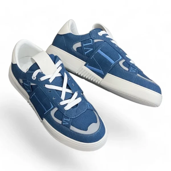 VALENTINO garavani VLTN low-top denim blue
