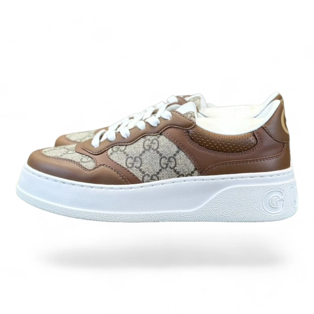 GUCCI tennis 1977 brown and camel