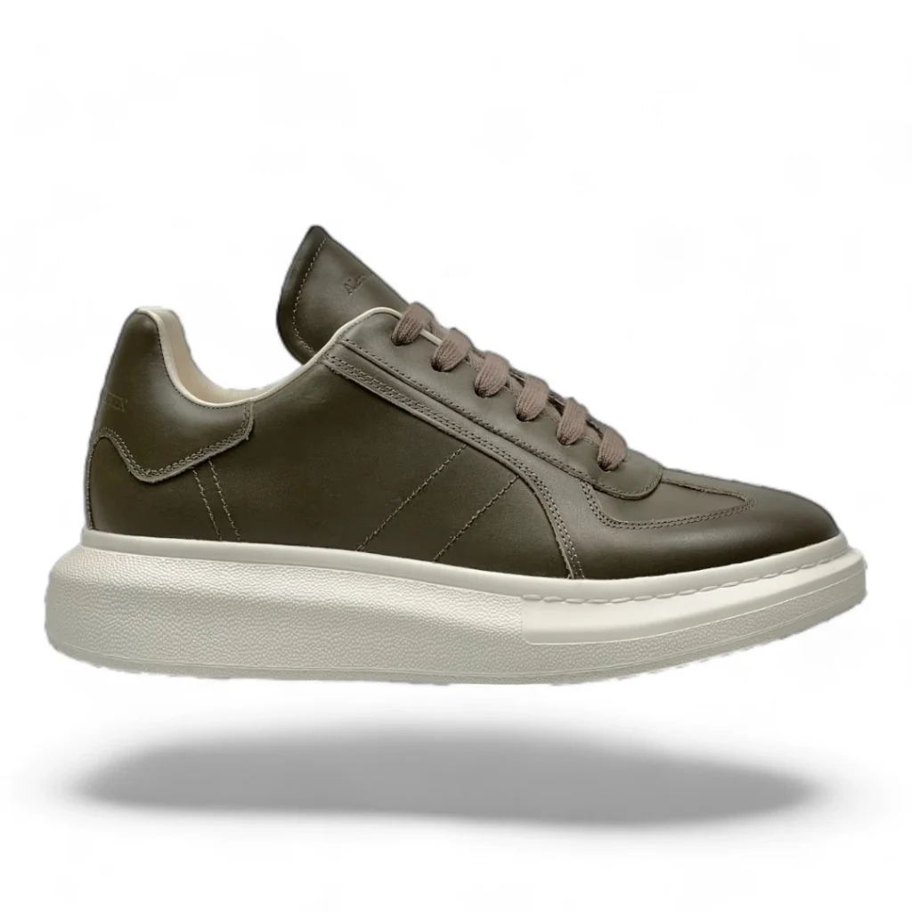 ALEXANDER MCQUEEN oversized sneaker khaki