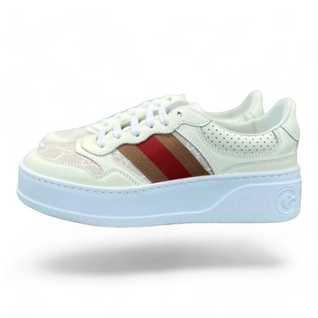 GUCCI tennis 1977 white and red