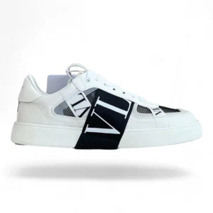 VALENTINO garavani VLTN low-top white and black
