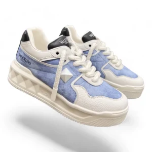 VALENTINO garavani vl7n sneaker white and light blue