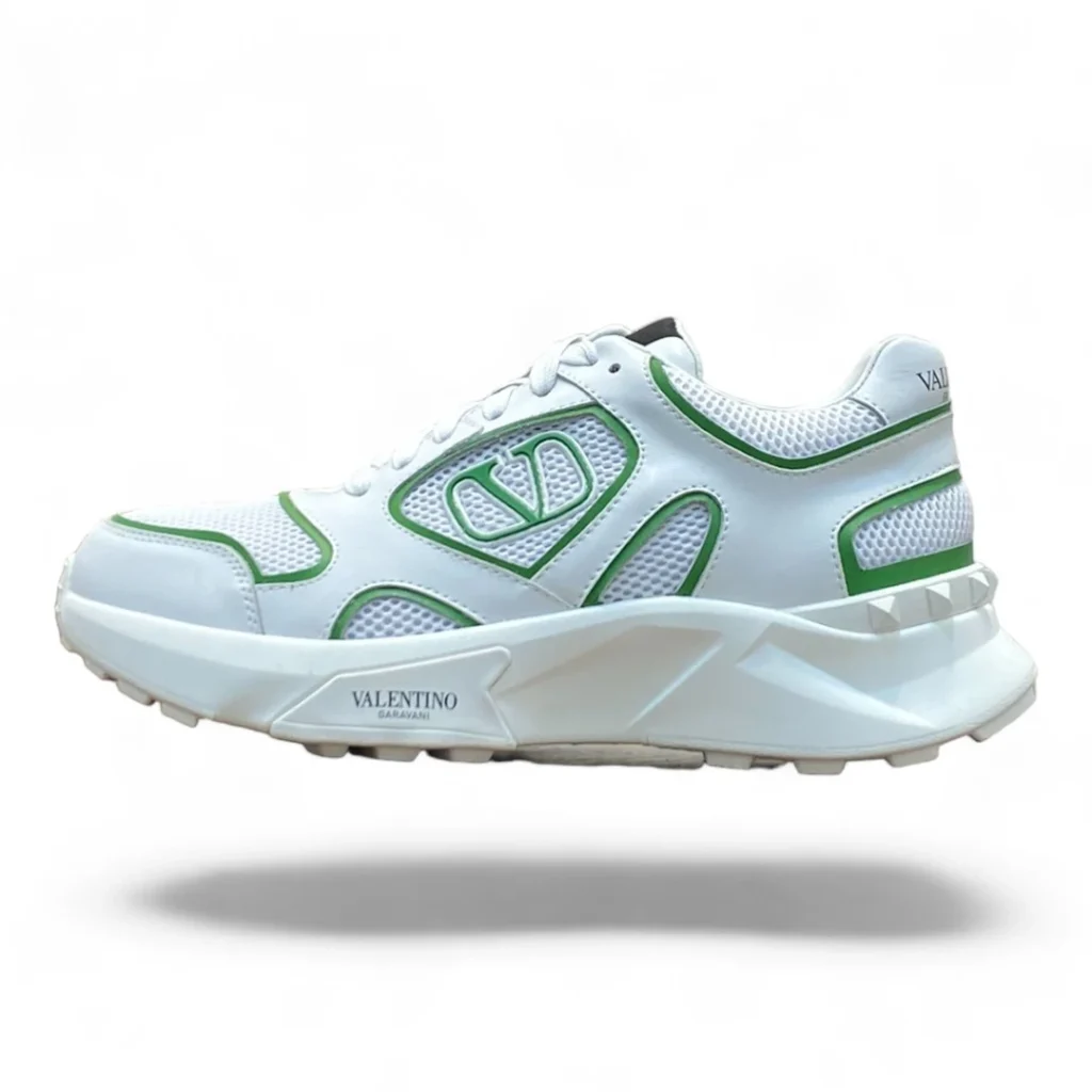 VALENTINO garavani climbers white and green