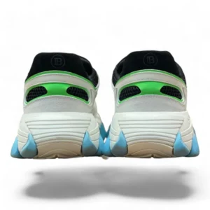 BALMAIN unicorn black, green, white, and blue