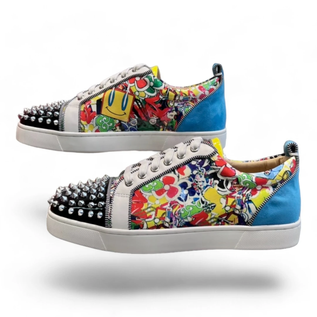 CHRISTIAN LOUBOUTIN vieira 2 graffiti multicolor