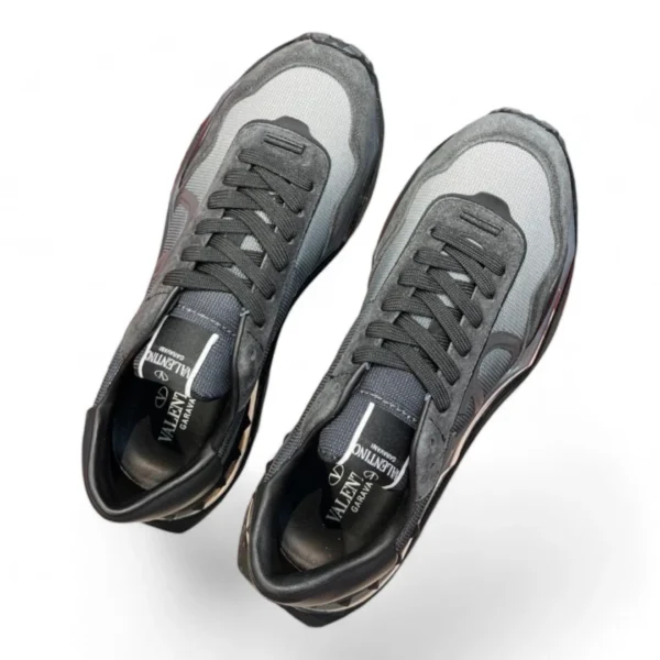 VALENTINO garavani rockrunner plus black and grey