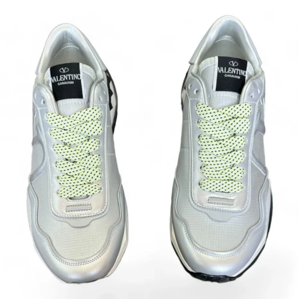 VALENTINO garavani rockrunner plus silver