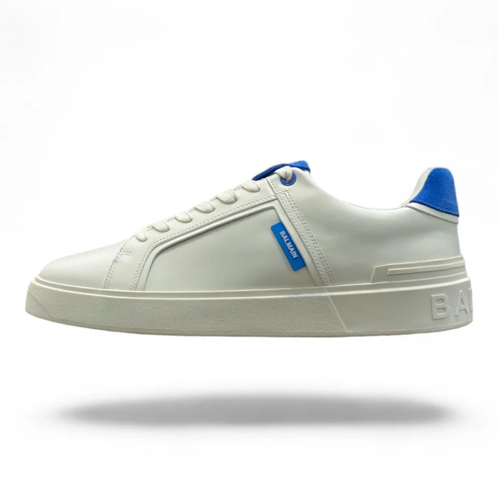 BALMAIN b-court white and blue