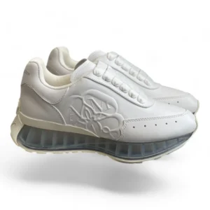 ALEXANDER MCQUEEN oversized sneaker all white