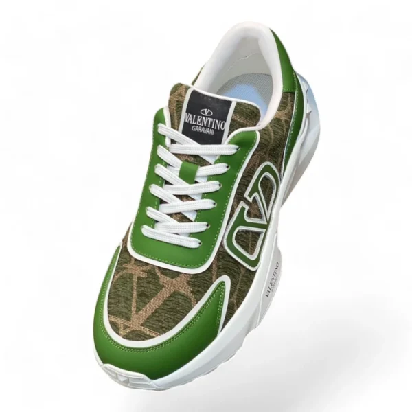VALENTINO garavani vl7n sneaker green and white