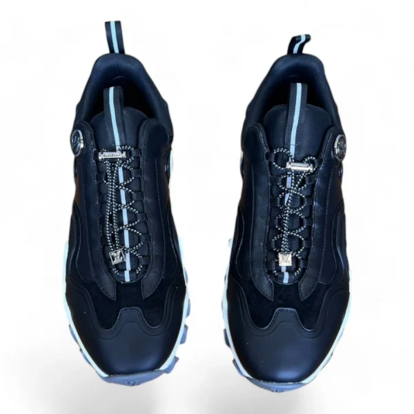 LOUIS VUITTON hike sneaker black and white