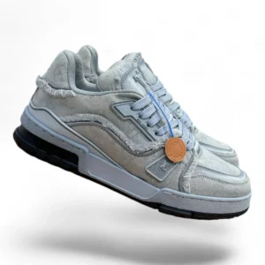 LOUIS VUITTON lv trainer denim blue