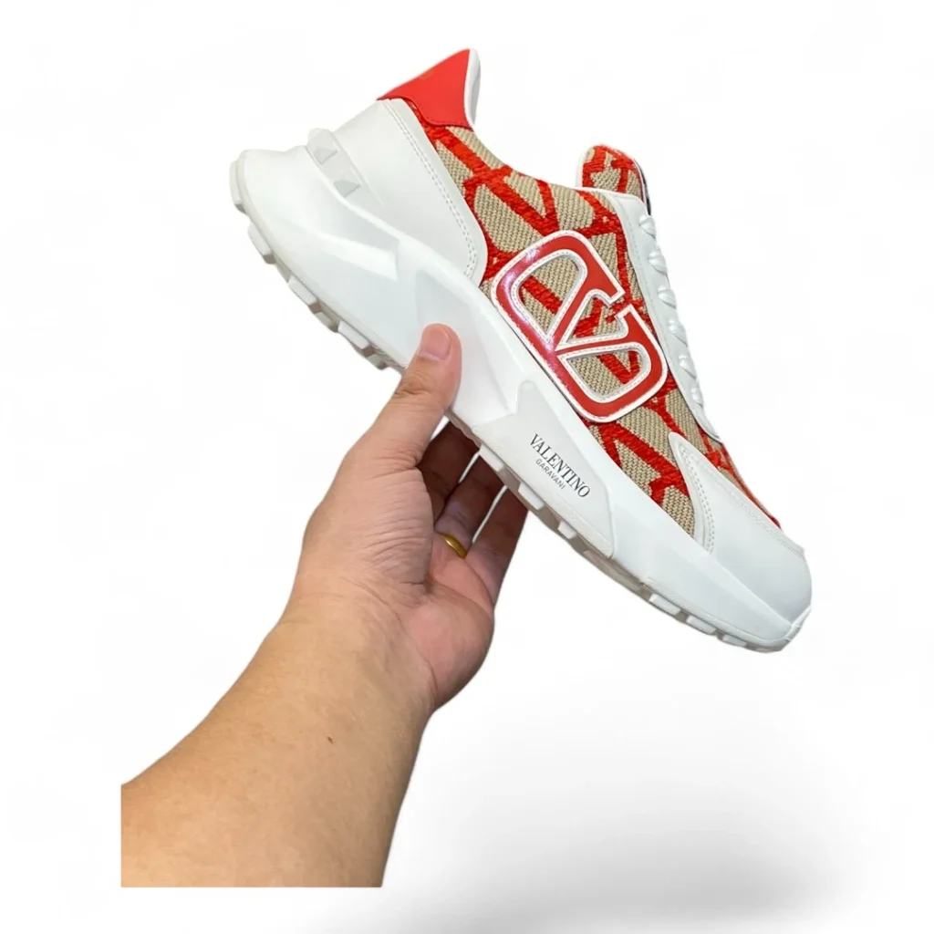 VALENTINO garavani vl7n sneaker red and white