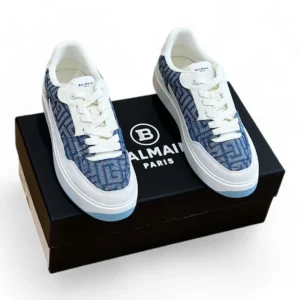 BALMAIN b-bold monogram 7 blue and white