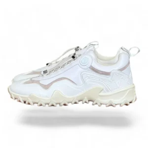 LOUIS VUITTON hike sneaker white and beige