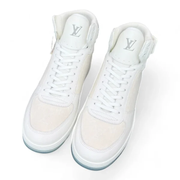 LOUIS VUITTON rivals sneaker boot white