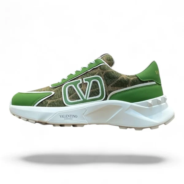 VALENTINO garavani vl7n sneaker green and white