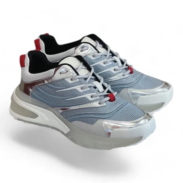 GIVENCHY spectre low-top silver and red