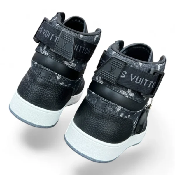 LOUIS VUITTON rivals sneaker boot black and grey