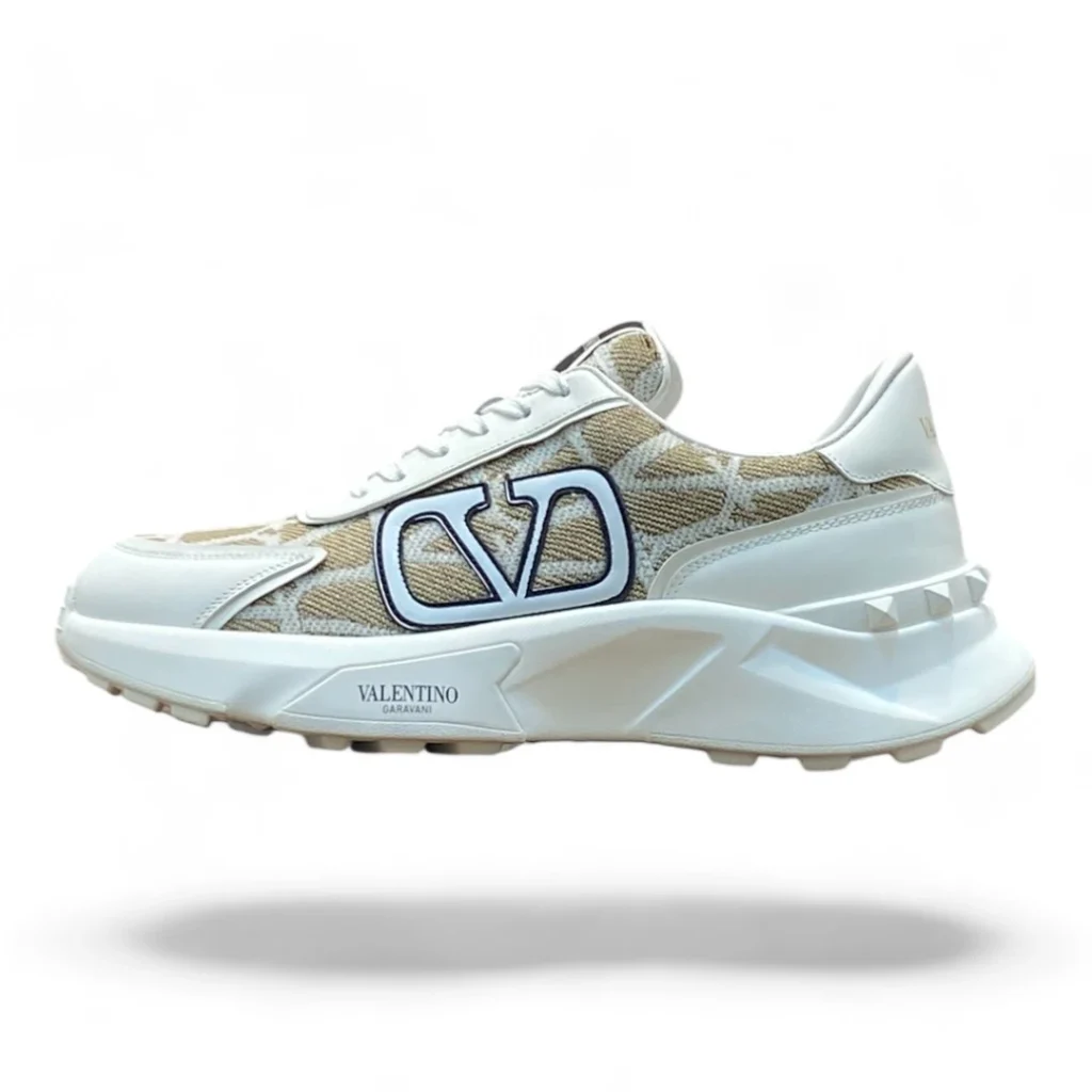 VALENTINO garavani vl7n sneaker white and beige
