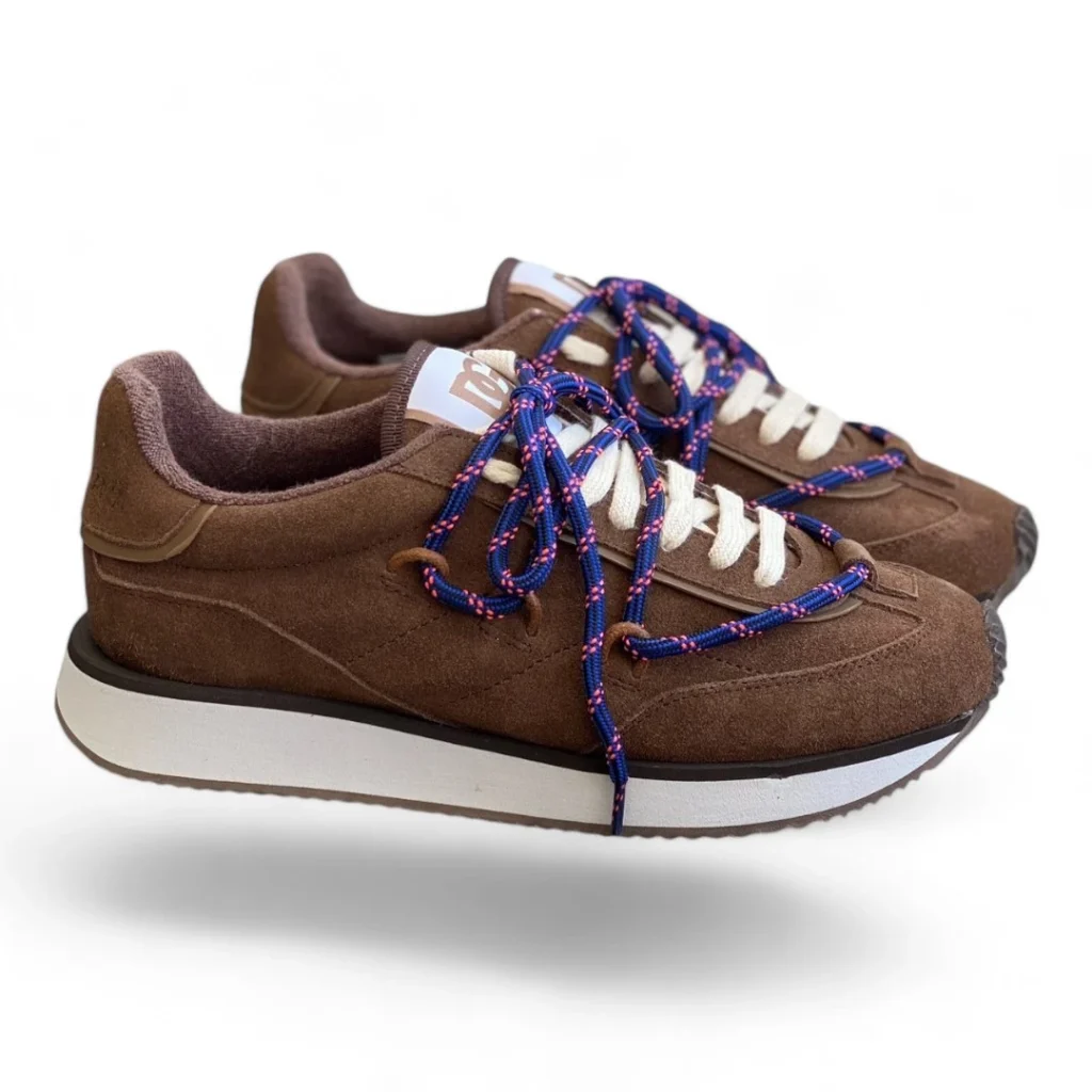 DOLCE&GABBANA ns1 suede brown and white
