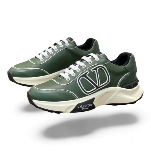 VALENTINO garavani vl7n sneaker green and white