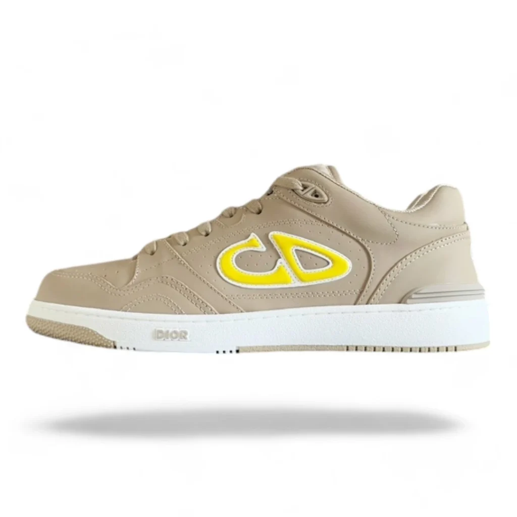 DIOR b27 low-top beige and yellow