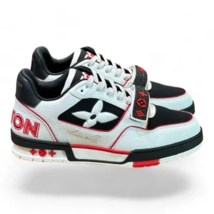 LOUIS VUITTON trainer white and black