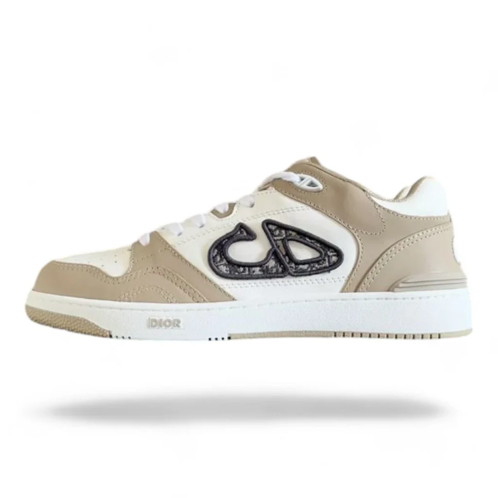 DIOR b27 low-top beige and white